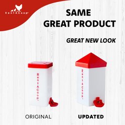 RentACoop Poultry Waterer with 2 Versatile Nipples, 32-oz slide 2 of 6