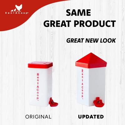 Show full view: RentACoop Poultry Waterer with 2 Versatile Nipples, 32-oz slide 5 of 7