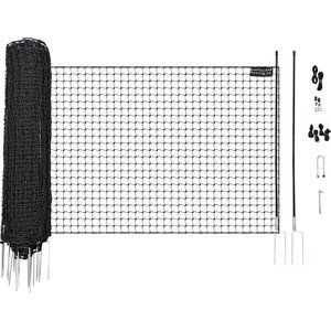 RentACoop Poultry Fence, Black, 48-in x 100-ft roll