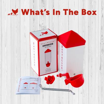 Show full view: RentACoop Automatic Poultry Waterer, 32-oz slide 5 of 7