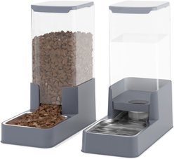 Modign Gravity Refill Pet Feeder & Waterer, Gray, 1-gal slide 1 of 8