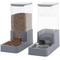 Show in main carousel: Modign Gravity Refill Pet Feeder & Waterer, Gray, 1-gal slide 1 of 8