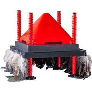 RentACoop Chick Brooder Heating Plate & Anti-Roost Cone Set, 10" x 10", 15-W