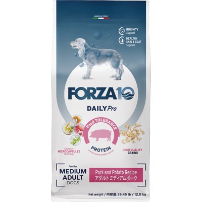 Forza10 Forza10 DailyPro Maintenance Grain-Free Pork Dry Dog Food, 26-lb bag