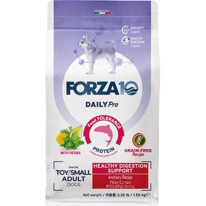 Forza10 DailyPro Sensitive Digestion Grain-Free Seafood & Fish Small Breed Dry Dog Food, 3.3-lb bag
