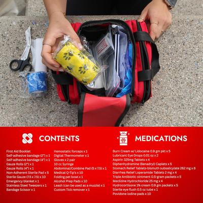 Show full view: PetVet Medic First Aid Kit for Dogs, Small slide 5 of 6