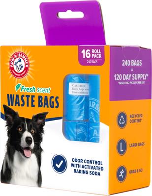 Show full view: Arm & Hammer Poop Bags Refill, Scented, 240 count slide 2 of 4