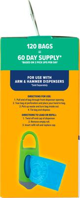 Show full view: Arm & Hammer Poop Bags Refill, Scented, 120 count slide 3 of 5