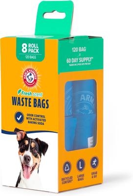 Show full view: Arm & Hammer Poop Bags Refill, Scented, 120 count slide 2 of 5