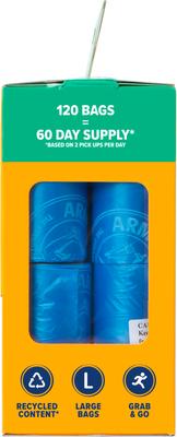 Show full view: Arm & Hammer Poop Bags Refill, Scented, 120 count slide 4 of 5