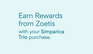 Simparica Trio Chewable Tablet for Dogs, 88.1-132.0 lbs, (Brown Box)