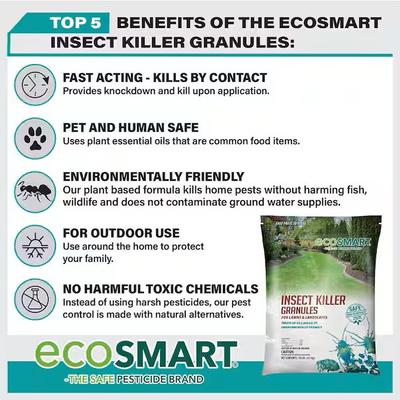 Show full view: EcoSMART Insect Killer Granules, 10-lb bag slide 5 of 11