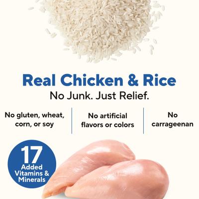 Show full view: Dave's Pet Food Restricted Bland Diet Sensitive Stomach Digestive Care Chicken & Rice Canned Wet Dog Food, 13.2-oz, case of 12 slide 4 of 13