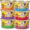 Show in main carousel: Wellness Complete Health Pate Sampler Pack Grain-Free Natural Wet Cat Food, 3-oz can, case of 6 slide 1 of 11