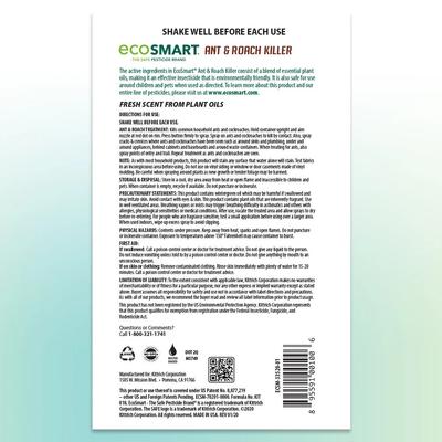 Show full view: EcoSMART Ant & Roach Killer, 14-fl oz bottle slide 9 of 10