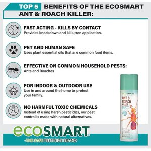 EcoSMART Ant & Roach Killer, 14-fl oz bottle