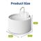 Show in main carousel: PawsPik CeramiFlow Ceramic Battery-Operated Faucet Dog & Cat Water Fountain, White, 9-cup slide 9 of 11