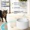 Show in main carousel: PawsPik CeramiFlow Ceramic Battery-Operated Faucet Dog & Cat Water Fountain, White, 9-cup slide 3 of 11