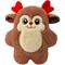 Show in main carousel: KONG Christmas Holiday Snuzzles Reindeer Dog Toy, Assorted Colors, Medium slide 1 of 8