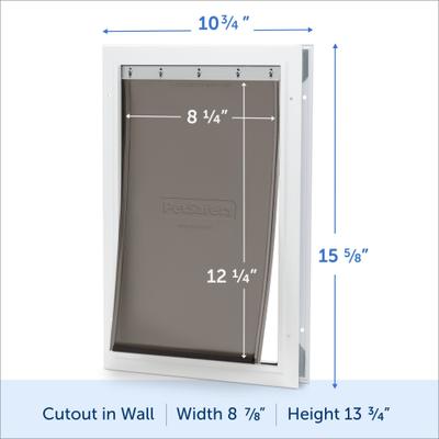 Show full view: PetSafe Freedom Aluminum Pet Door, Medium slide 5 of 11