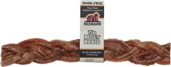 Redbarn 7" Odor-Free Braided Bully Stick Dog Treat, 1 count