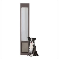 PetSafe Sliding 80 11/16-in Glass Pet Door, Bronze, Large slide 1 of 9