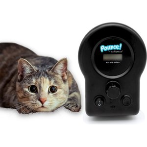 SwiftPaws Pounce! Complete Kit Cat Toy, Black