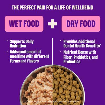 Show full view: Wellness Complete Health Pate Sampler Pack Grain-Free Natural Wet Cat Food, 3-oz can, case of 6 slide 7 of 11