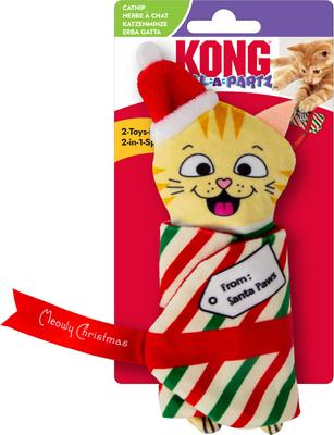 Show full view: KONG Holiday Pull-A-Partz Present Cat Toy slide 4 of 8