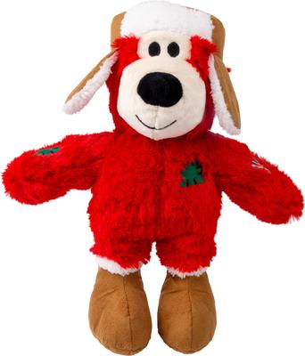 Show full view: KONG Christmas Holiday Wild Knots Bear Dog Toy, Assorted Colors, Medium slide 5 of 9