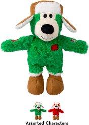 KONG Christmas Holiday Wild Knots Bear Dog Toy, Assorted Colors, Medium slide 2 of 8