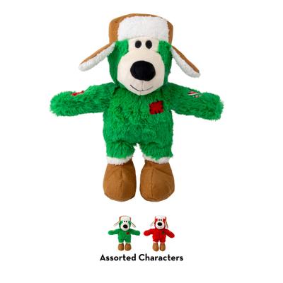 Show full view: KONG Christmas Holiday Wild Knots Bear Dog Toy, Assorted Colors, Medium slide 2 of 9