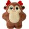 Show in main carousel: KONG Christmas Holiday Snuzzles Reindeer Dog Toy, Assorted Colors, Small slide 1 of 8
