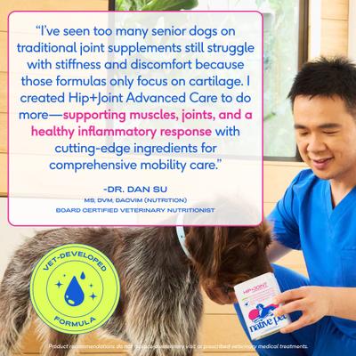 Show full view: Native Pet Advanced Care Beef Flavored Powder Hip & Joint Supplement for Dogs, 12.7-oz slide 7 of 11
