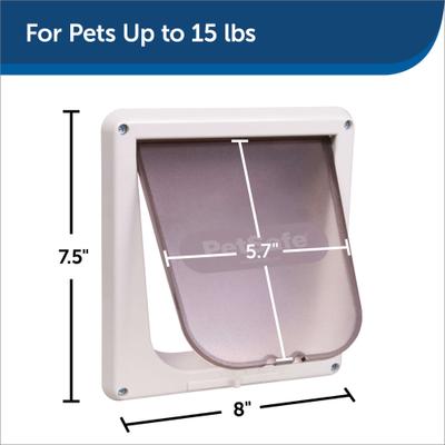 Show full view: PetSafe 4-Way Locking Pet Door, Up to 15-lbs slide 6 of 9