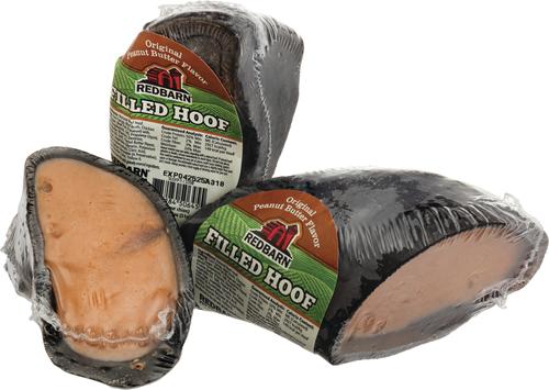 Show full view: Redbarn Peanut Butter Filled Cow Hooves Dog Treats, 25 count slide 4 of 12