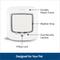 Show in main carousel: PetSafe 4-Way Locking Microchip Entry Cat Door, White slide 3 of 9