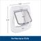 Show in main carousel: PetSafe 4-Way Locking Microchip Entry Cat Door, White slide 6 of 9