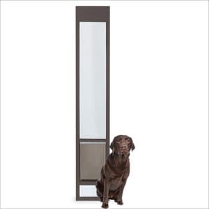 Porta Per Animali Domestici Hakuna Pets - Aletta In TPU Magnetica, Telaio Alluminio, Per Porte/pareti Fino A 70 Mm, Bloccabile, Resistente Alle Intemperie, Taglia M