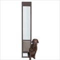PetSafe Sliding 80 11/16-in Glass Pet Door, Bronze, Tall