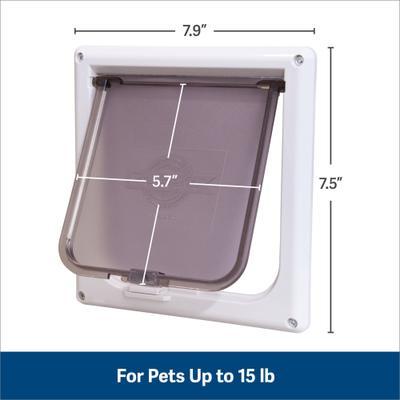 Show full view: PetSafe 2-Way Locking Cat Door slide 6 of 9