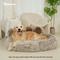 Show in main carousel: Kylinsure Round Plush Calming Donut Dog & Cat Bed, Brown, Small slide 5 of 12