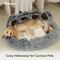 Show in main carousel: Kylinsure Round Plush Calming Donut Dog & Cat Bed, Grey, Large slide 8 of 12