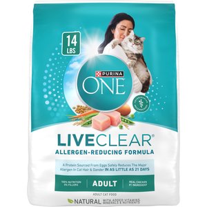 PURINA ONE Plus Whole Body Support with Chicken Dry Cat Food, 22-lb bag -  Chewy.com
