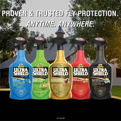 Show full view: Absorbine Ultrashield Sport Insecticide & Repellent Horse Spray, 32-fl oz bottle slide 8 of 8