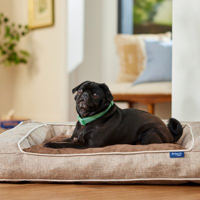 Frisco Frisco Orthopedic Sofa Cat & Dog Bed with Removable Cover, Beige, Medium