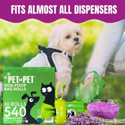 Show full view: PET N PET Dog Poop Bag, Lavander Scented, 540 count slide 6 of 7