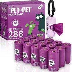 PET N PET Poop Bags, Lavender Scented, 288 count