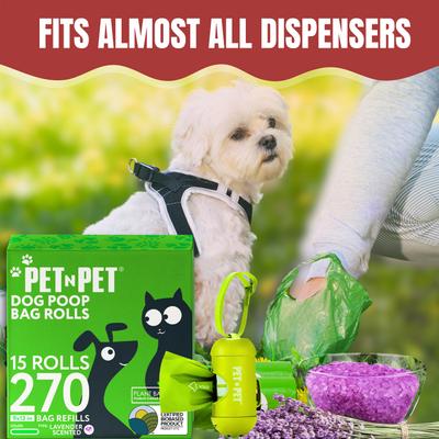 Show full view: PET N PET Dog Poop Bag, Lavander Scented, 270 count slide 7 of 7