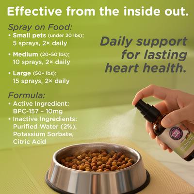 Show full view: PawTides Gut Health & Digestive Aid Supplement Spray for Dogs & Cats, 2-fl oz bottle slide 4 of 4